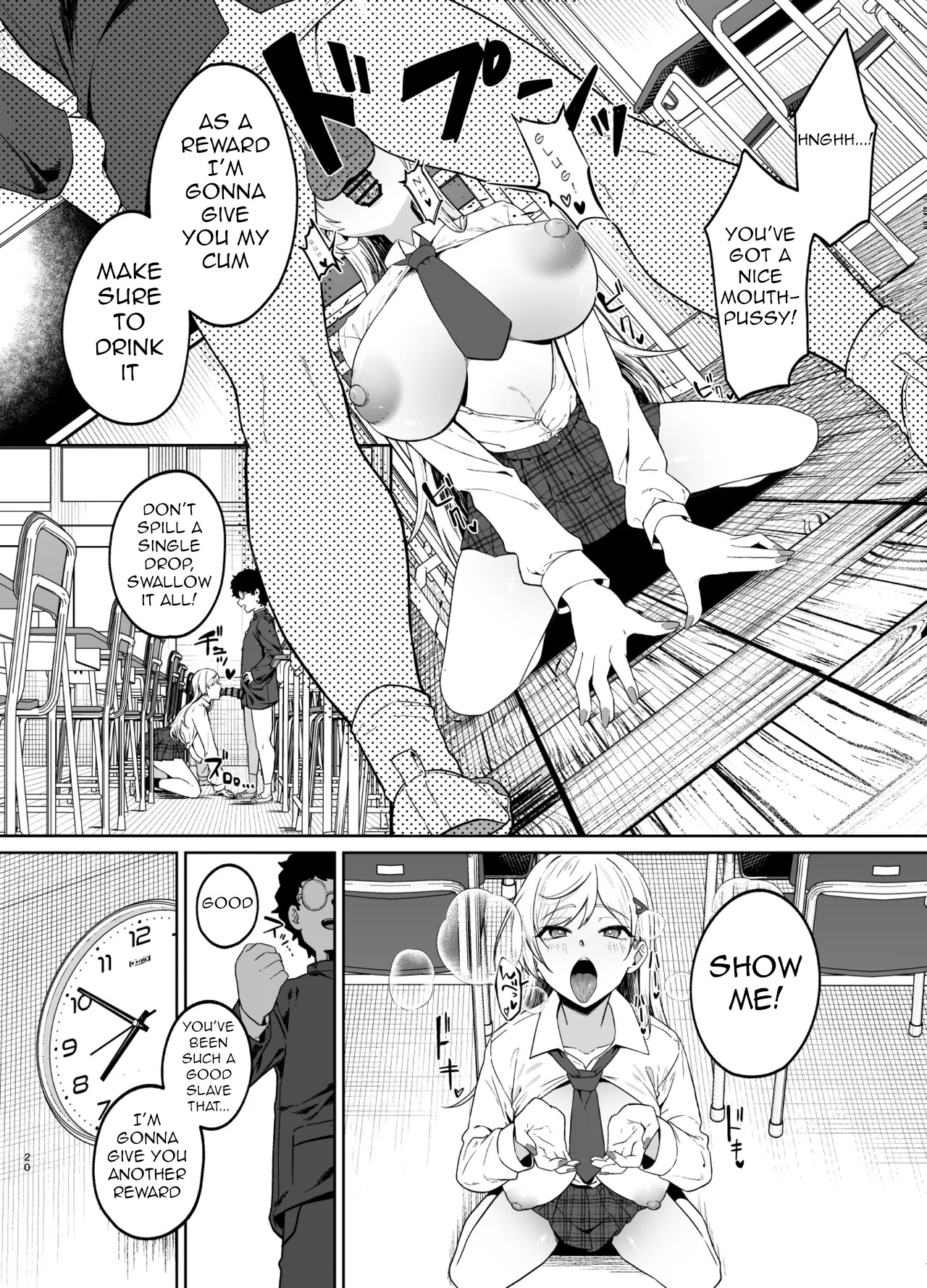 Hentai Manga Comic-A Story of How a Gyaru Became My Sex Slave-Read-17